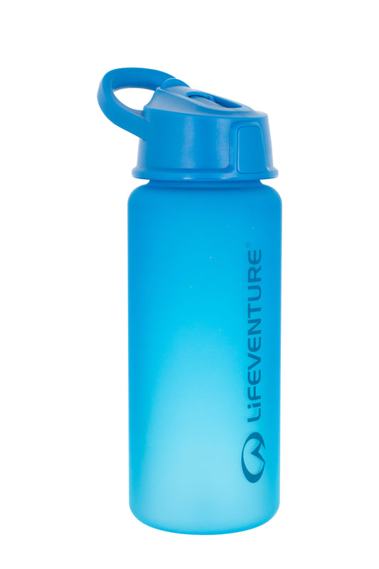 Flip Top Water Bottle (Blue)